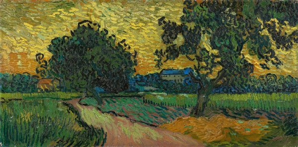 Van Gogh 'Landscape at Dusk'